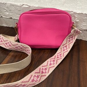 Pink Crossbody Bag